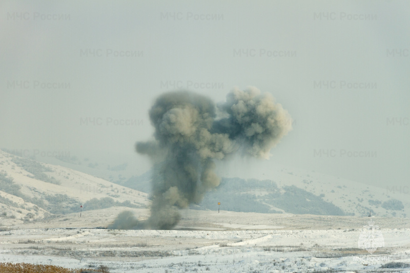 В Крыму уничтожен взрывоопасный предмет массой 250 килограмм