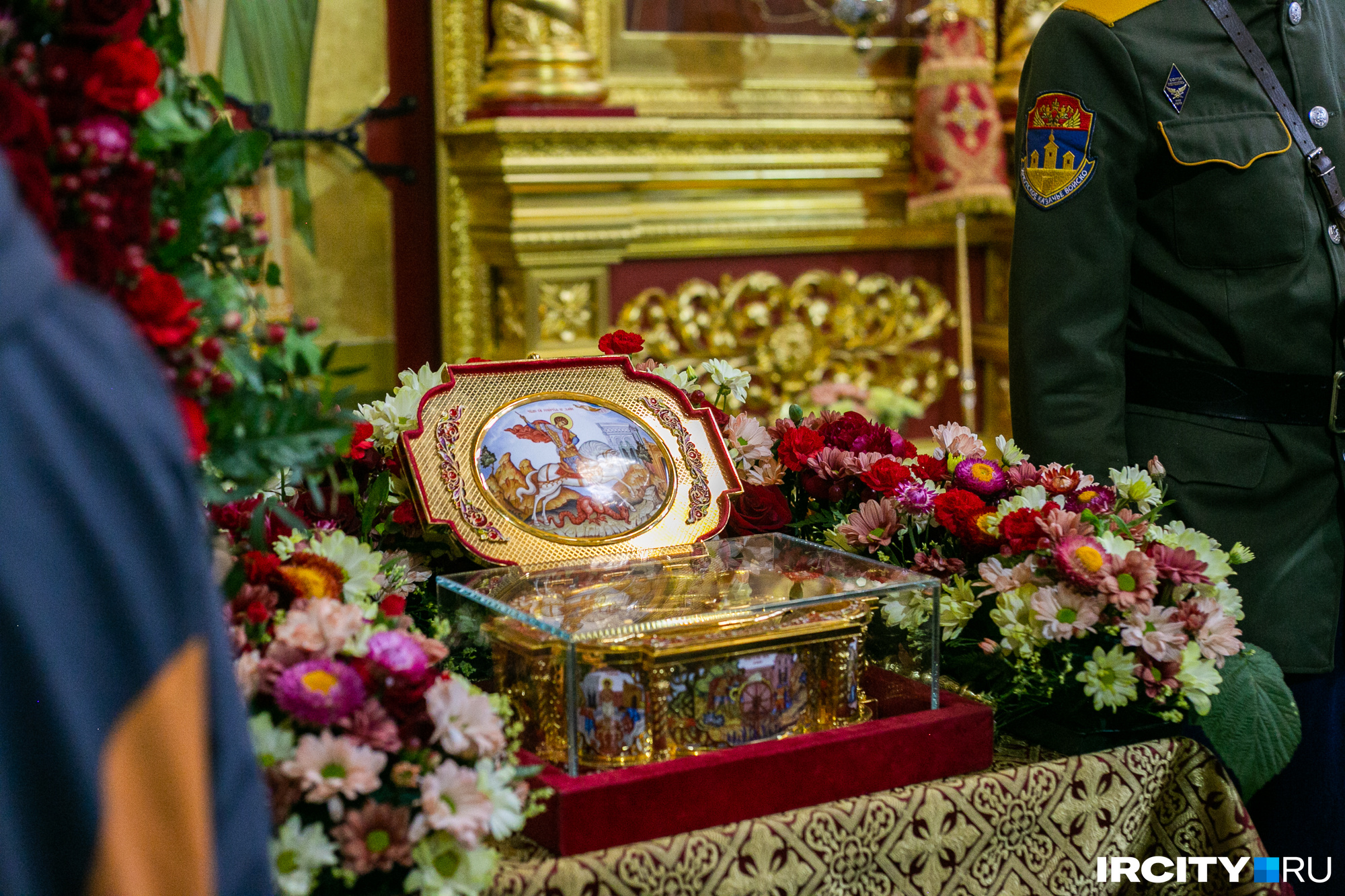 привезли мощи георгия победоносца