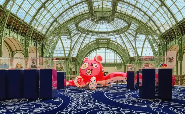 Такаси Мураками, инсталляция в Гран-Пале (Louis Vuitton Malletier)