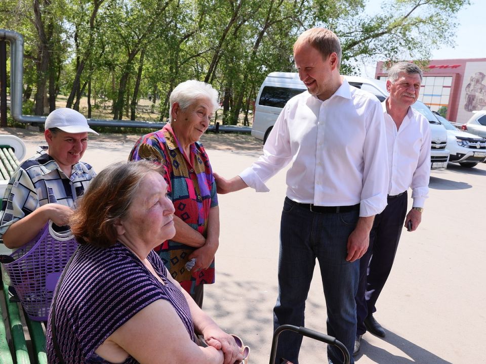 Виктор Томенко в Благовещенском районе