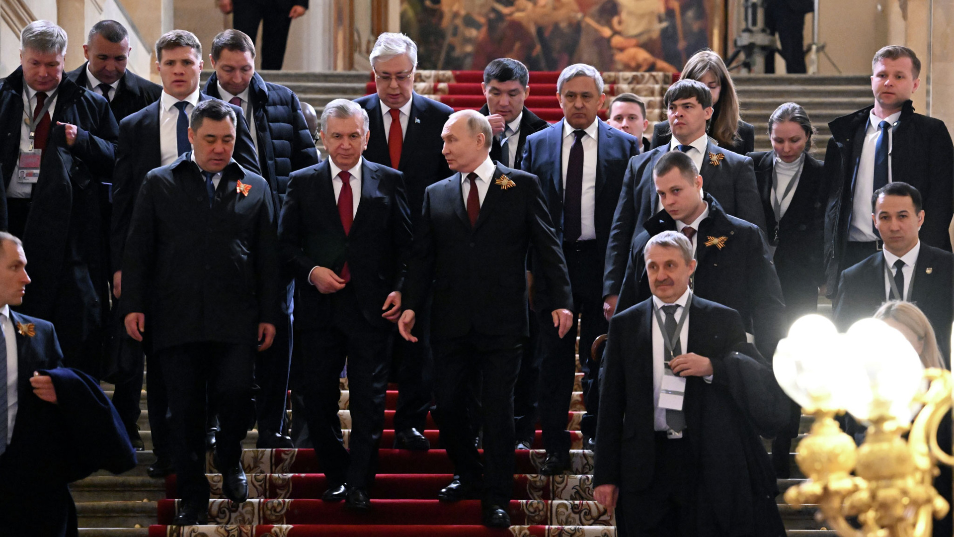 Путин провел двусторонние встречи с иностранными лидерами в Кремле