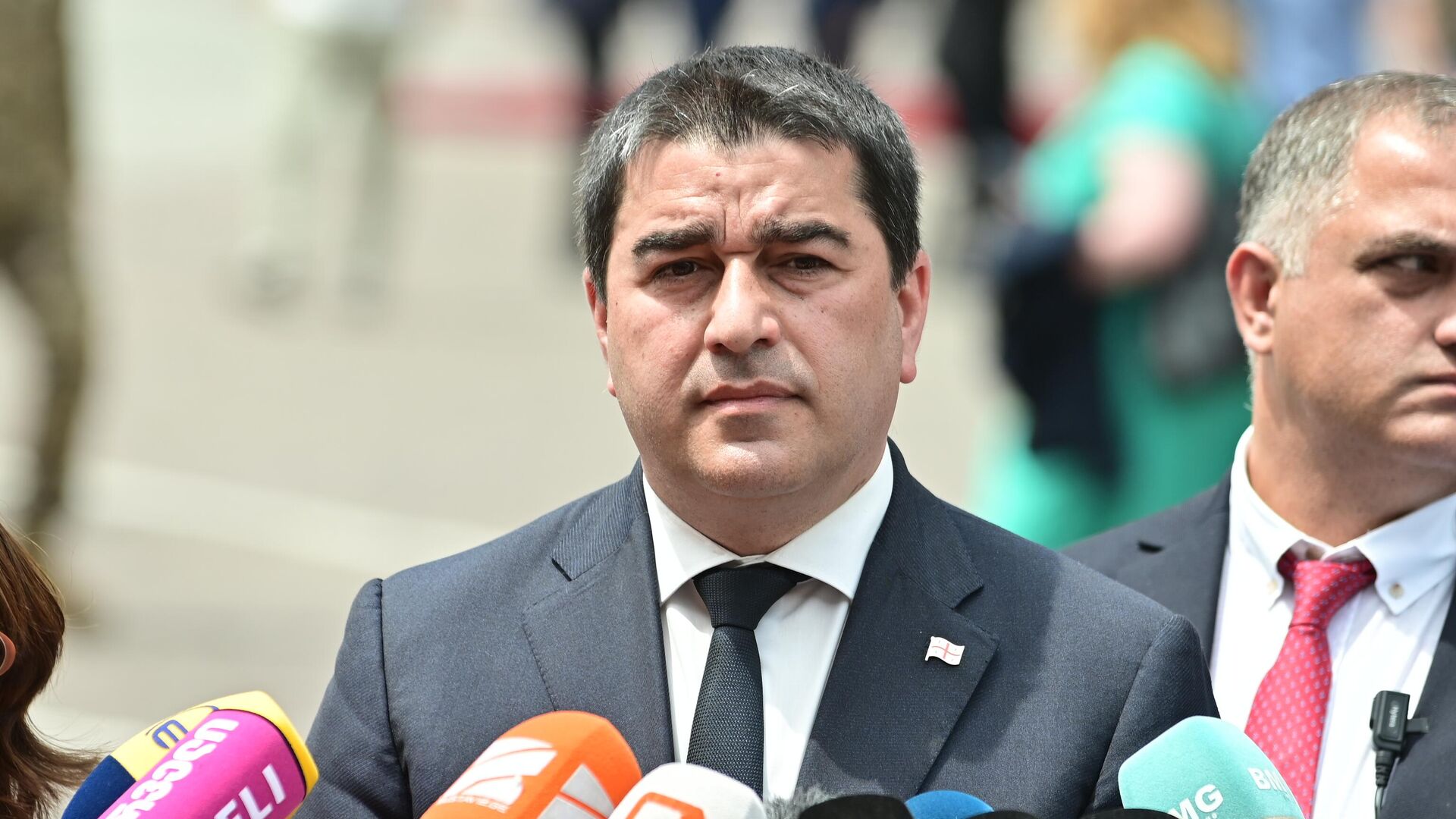 Шалва Папуашвили на праздновании Дня независимости Грузии - Sputnik Грузия, 1920, 06.01.2026