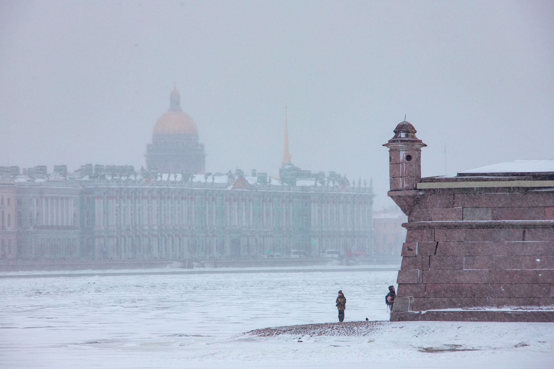 Петербург в феврале