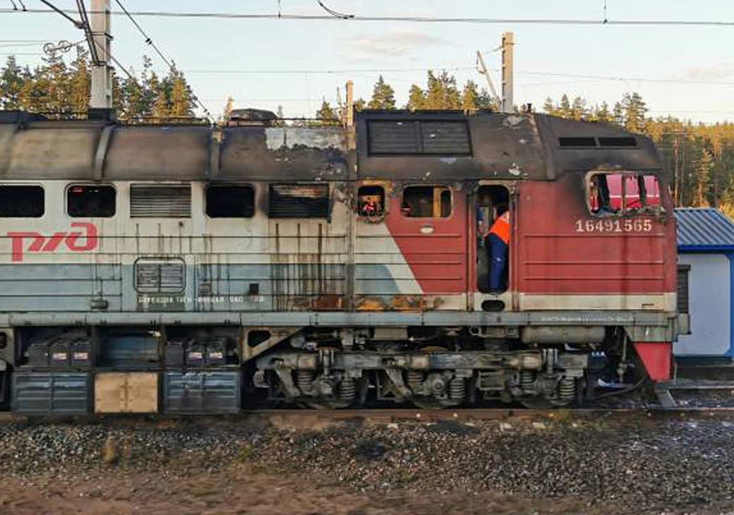 Ж д ч п. Российские железные дороги. Сход поезда. Октябрьская железная дорога.