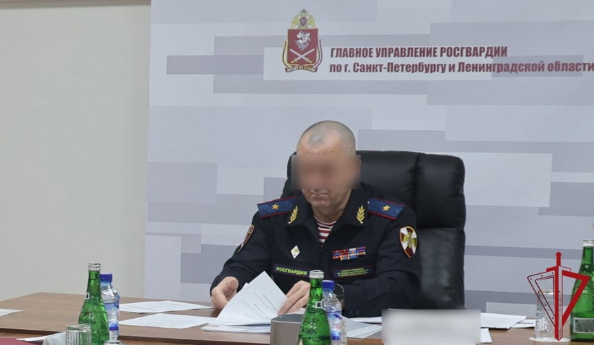 Руководство ГУ Росгвардии приняло участие в заседании оперативного штаба Северо-Западного округа войск национальной гвардии России
