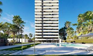 Новая трёхкомнатная квартира «под ключ» с видом на море в Кальпе, Аликанте, Испания за 337 000 €