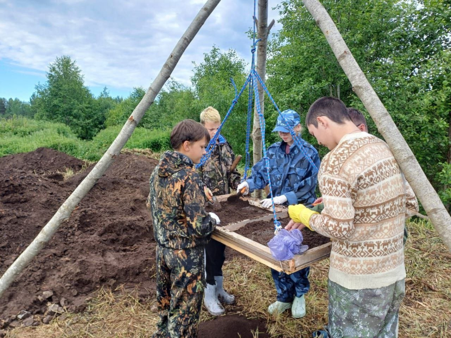 Палаточный лагерь в Павино