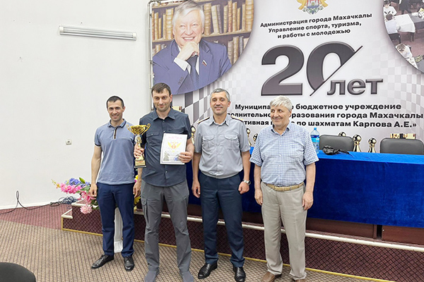 Среди сотрудников уголовно-исполнительной системы Республики Дагестан определили лучшего гроссмейстера