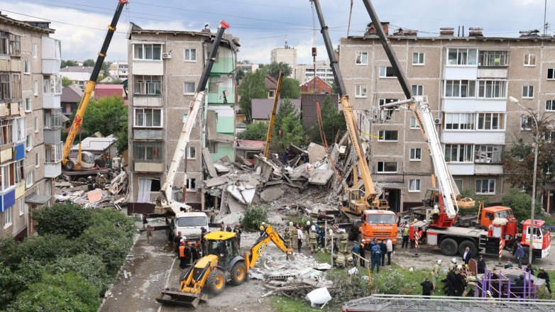 Обрушение жилого дома в Нижнем Тагиле