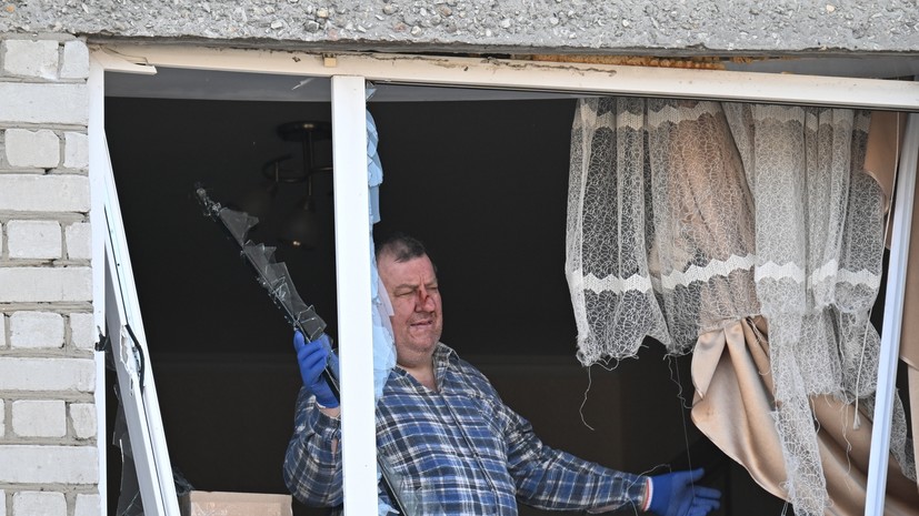 В Брянске после атаки ВСУ повреждены два дома и более 40 автомобилей