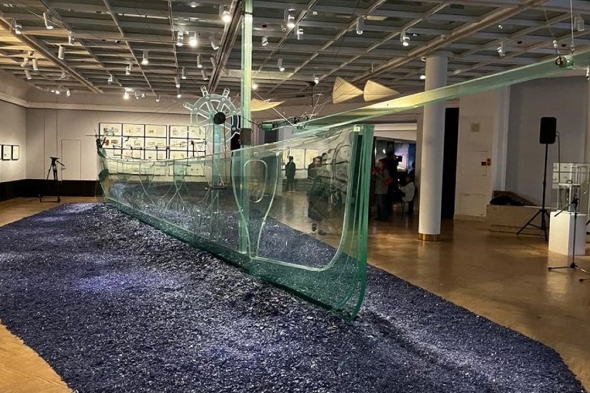 На выставке в Третьяковской галереи представили уникальную инсталляцию, выполненную владимирскими мастерами