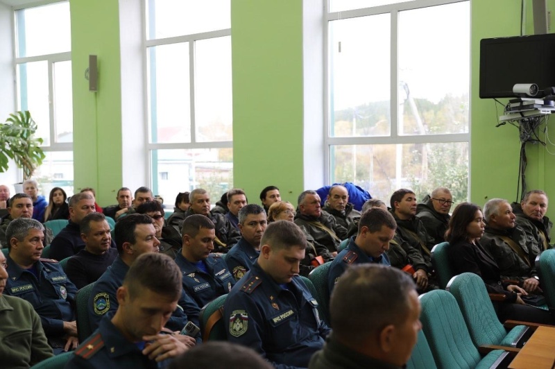 В Бураевском районе республики проходят командно-штабные учения