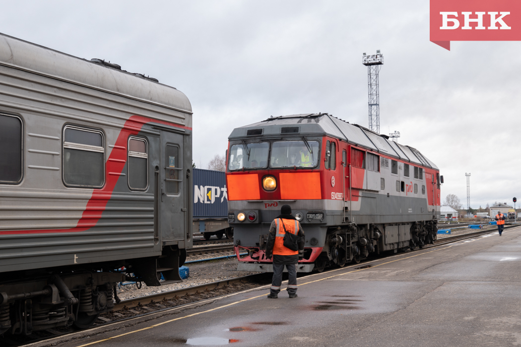 В Коми запущен дополнительный рейс поезда Микунь – Кослан – Микунь