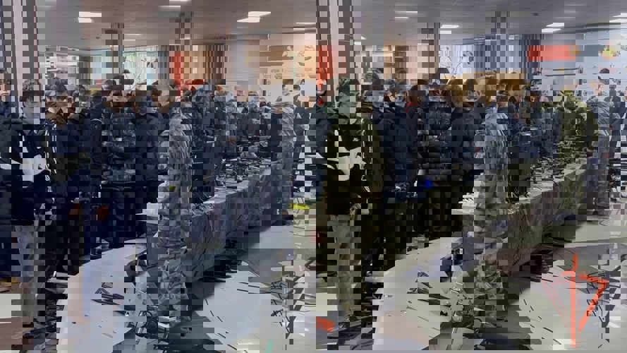 В Новосибирском отряде спецназа Росгвардии «Ермак» прошёл День призывника