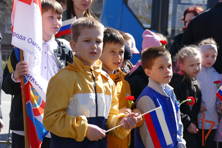 В Омске митинг в память Героя России Олега Охрименко