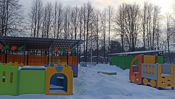 Новые кадры из детского сада «Мечта», где сейчас идёт капремонт, опубликовала администрация Лотошино