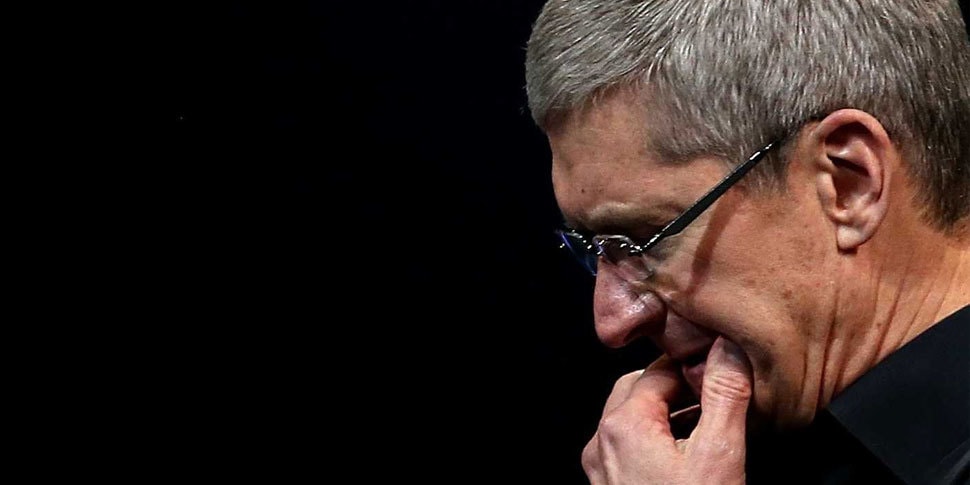 tim cook sad cry