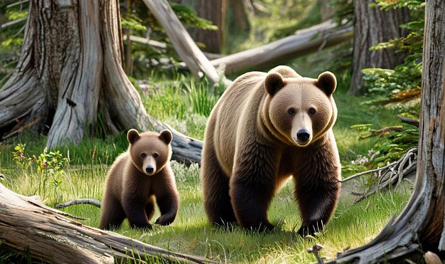 «Никогда не убегайте»: в Ивановской области напомнили, как себя вести при встрече с хищником 