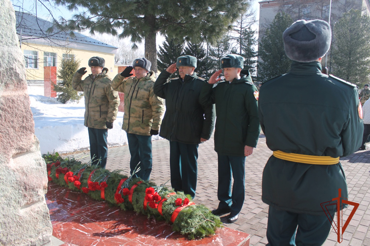 Торжественные мероприятия, посвященные Дню войск национальной гвардии России, прошли в Северском соединении Росгвардии