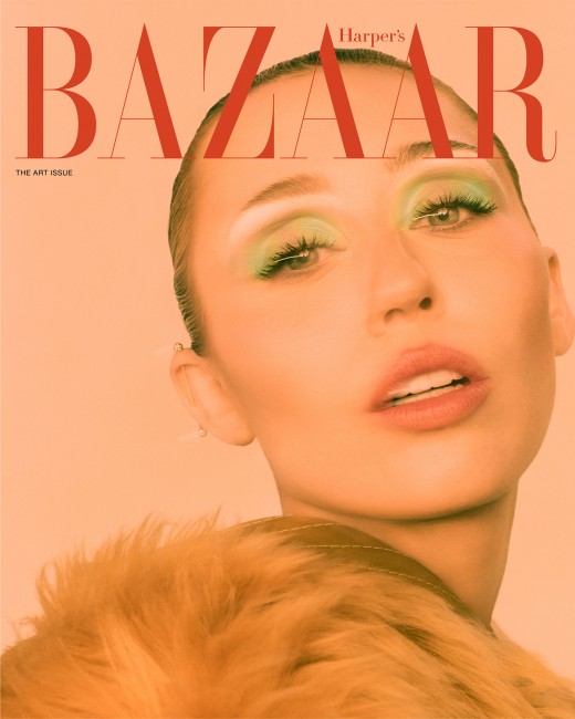 Майли Сайрус в журнале Harper's Bazaar