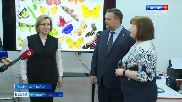 Губернатор Новгородской области Андрей Никитин посетил с рабочим визитом Парфинский район