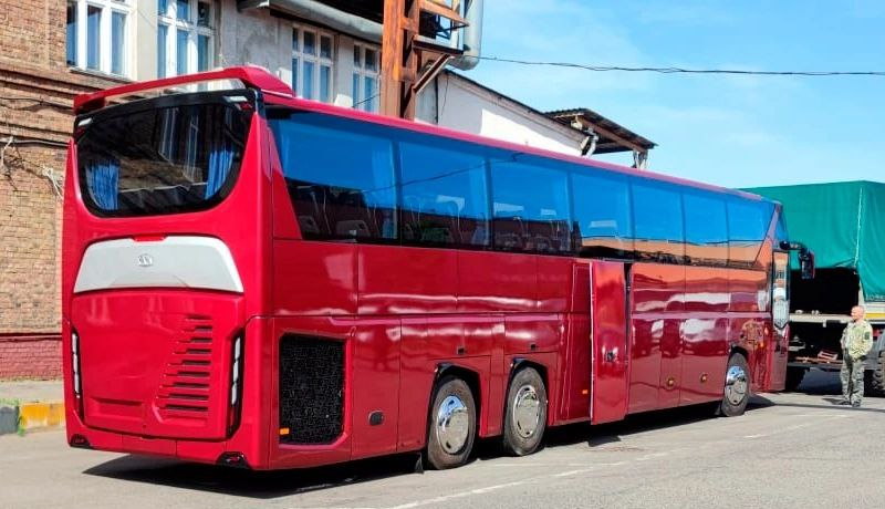 Белорусский МАЗ сделал новый туристический автобус — вот первые фото и ...
