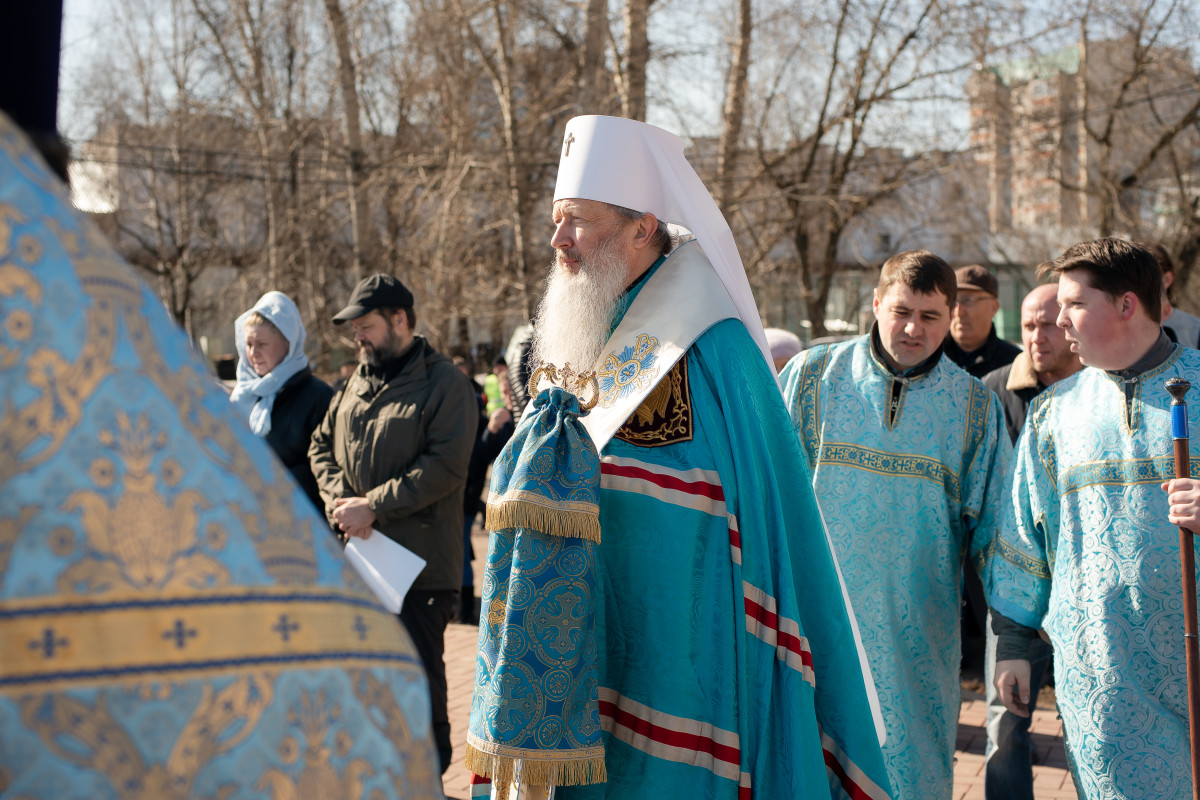 Освящение храма в комарово