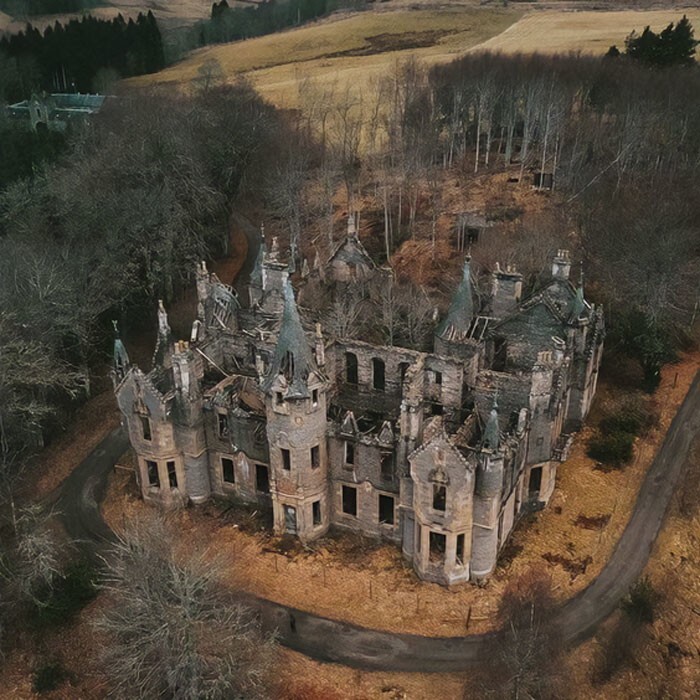 6. Заброшенный замок Даналастер, Шотландия
