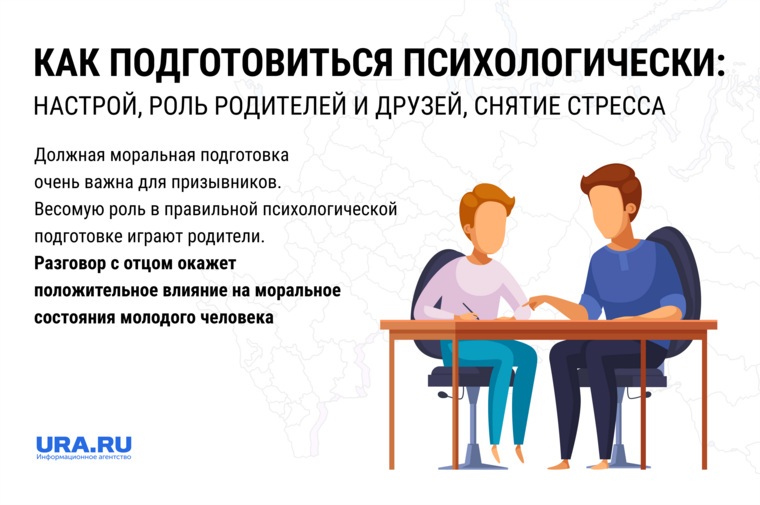 Родители вносят весомый вклад в психологическую подготовку призывника