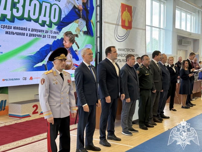 В Сыктывкаре прошел первый республиканский турнир по дзюдо памяти сотрудника ОМОН «Зырянин» Михаила Ребенка