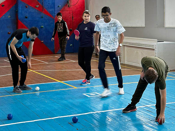 Спорт костанай. Паралимпийский спорт. Бочча паралимпийский вид.