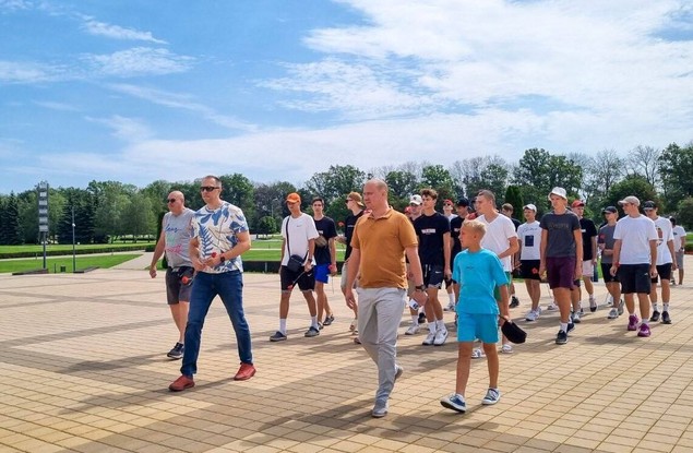 Юные волейболисты ВК «Белогорье» посетили музей-заповедник «Прохоровское поле»