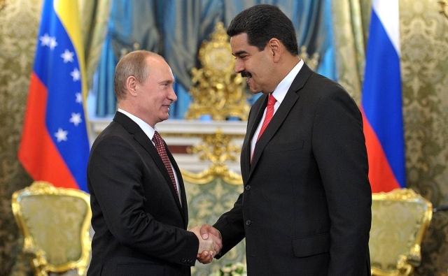 Переговоры Владимира Путина с Николасом Мадуро. 2013
