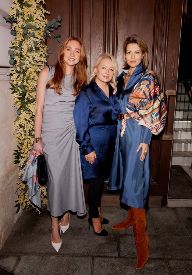 Наталья Малинова, Татьяна Сабуренкова (Posta-Magazine) и Юлия Акимова