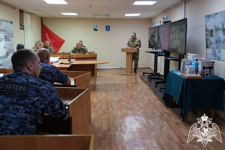 В Управлении Росгвардии по Курской области подвели итоги служебной деятельности за первое полугодие 2025 года