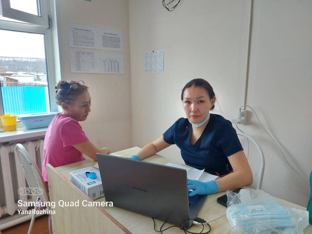 «Мобильные доктора» Якутии обследовали здоровье жителей Эвено-Бытантайского района