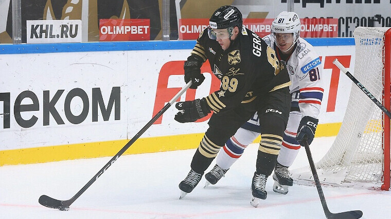 «Адмирал» разгромил «Ладу» в матче КХЛ, Гутик и Старков оформили дубли