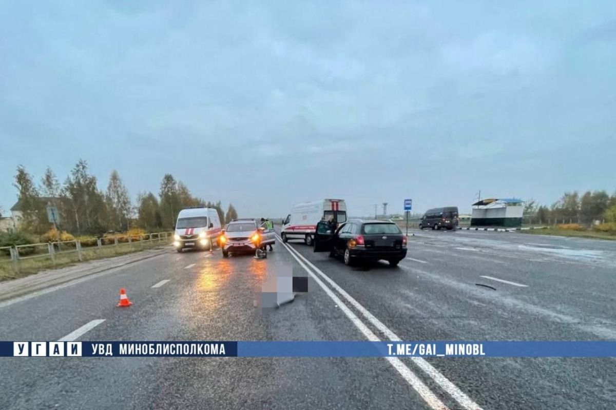 Трагедия на трассе Р23 – в Солигорском районе насмерть сбили пешехода