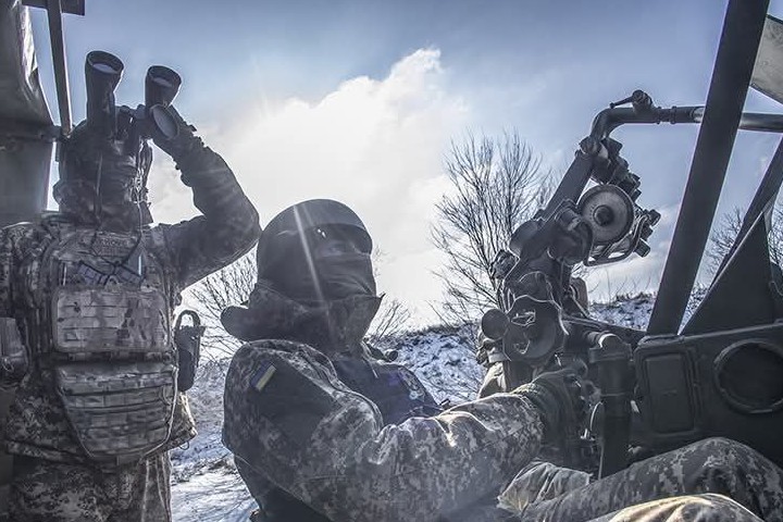 Военнослужащие ВСУ