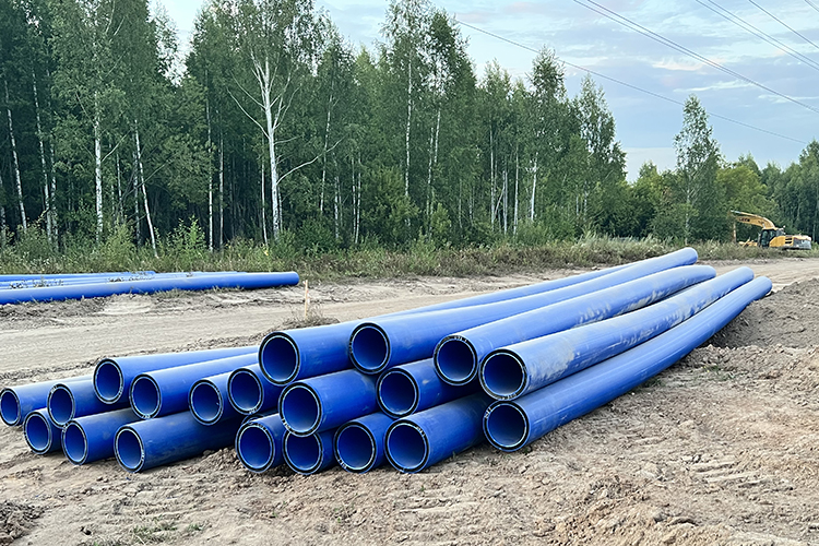 Длина в однониточном исполнении — 24,8 км, из которых уложили 14,3 км, выполняются работы по монтажу колодцев и камер переключения