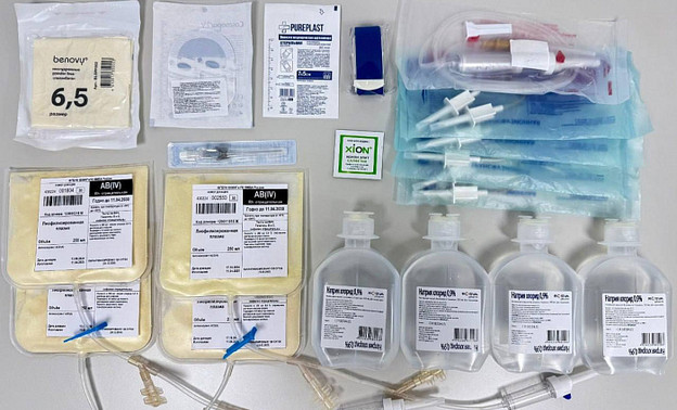 Кировские учёные создали универсальный набор плазмы для спасения при кровопотерях