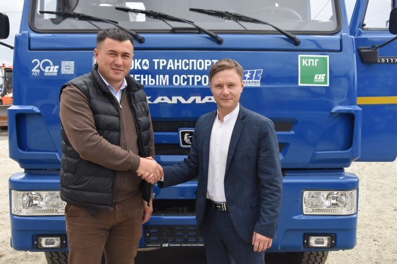 Спецтехника пресс-служба министерства ЖКХ Сахалинской области