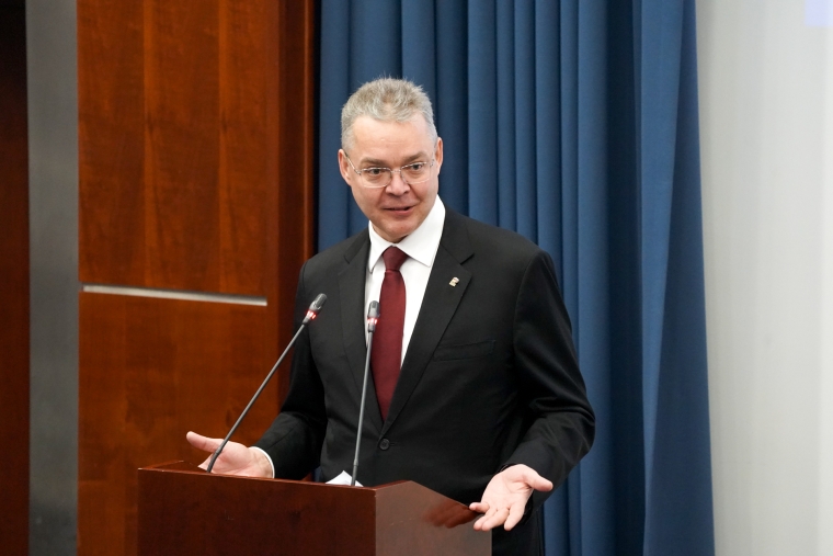 ГУБЕРНАТОР ВЛАДИМИРОВ ВЫСТУПИЛ С ЛЕКЦИЕЙ ПЕРЕД СТУДЕНТАМИ МГИМО