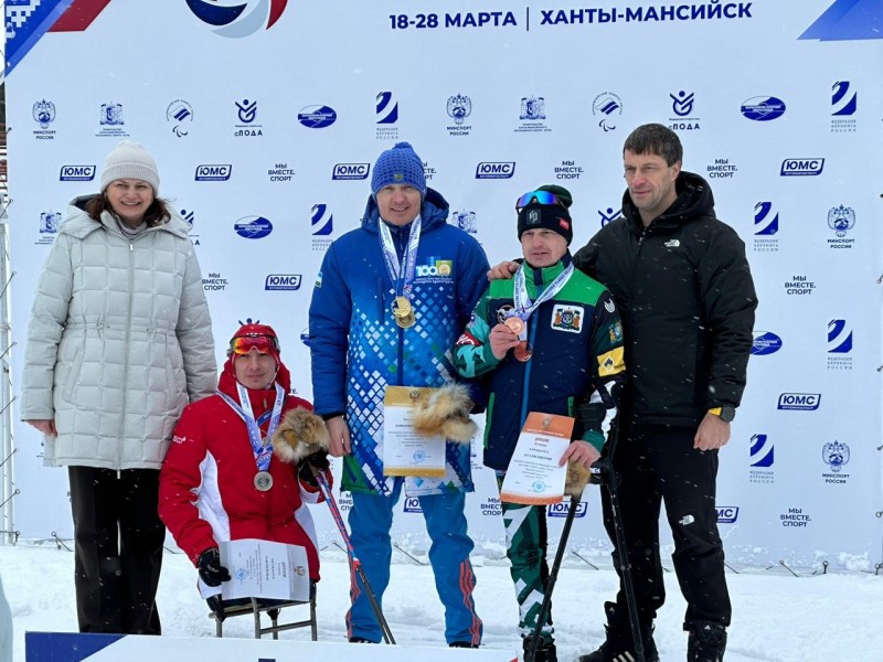 Мария Иовлева и Иван Голубков призеры Зимних игр паралимпийцев 