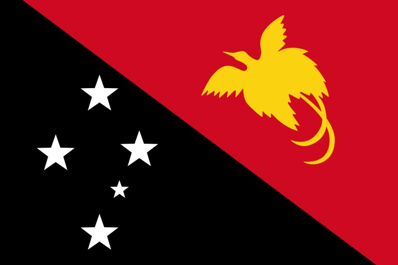 Флаг Папуа-Новая Гвинея wikimedia.org