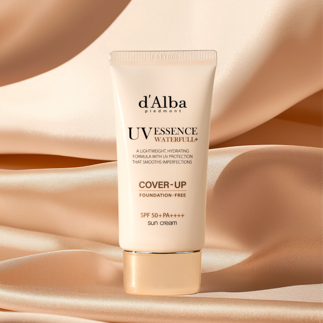 d’Alba солнцезащитный крем для осветления тона Waterfull Tone-Up Sun Cream