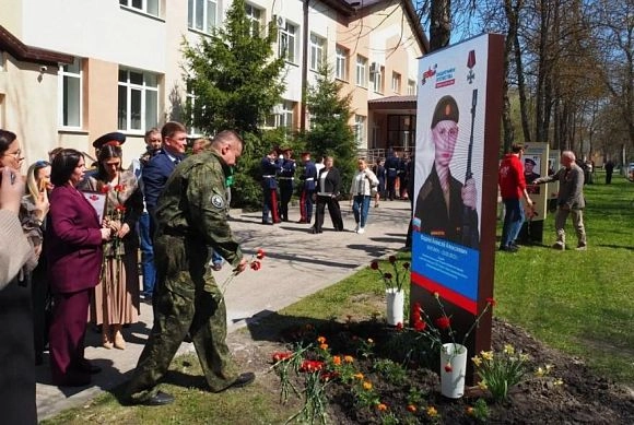 В Пензе окрыли обновленную «Аллею Памяти» павших героев