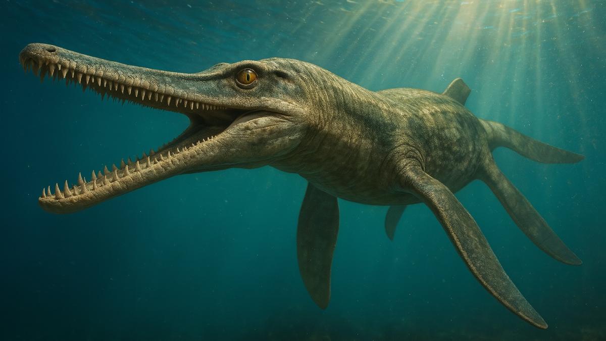 Доисторический морской хищник