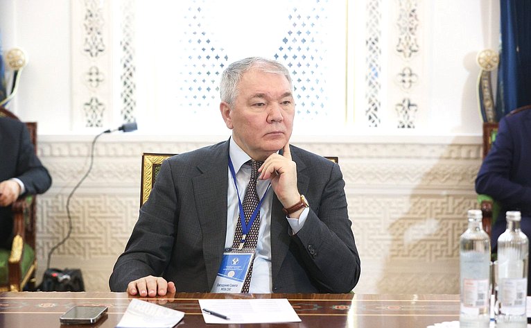 Встреча Председателя Совета Федерации Валентины Матвиенко с Председателем Сената Парламента Республики Казахстан Мауленом Ашимбаевым