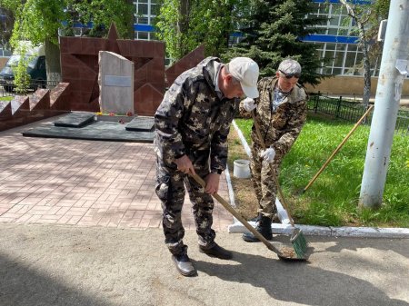 Ветераны боевых действий присоединились к Всероссийскому субботнику